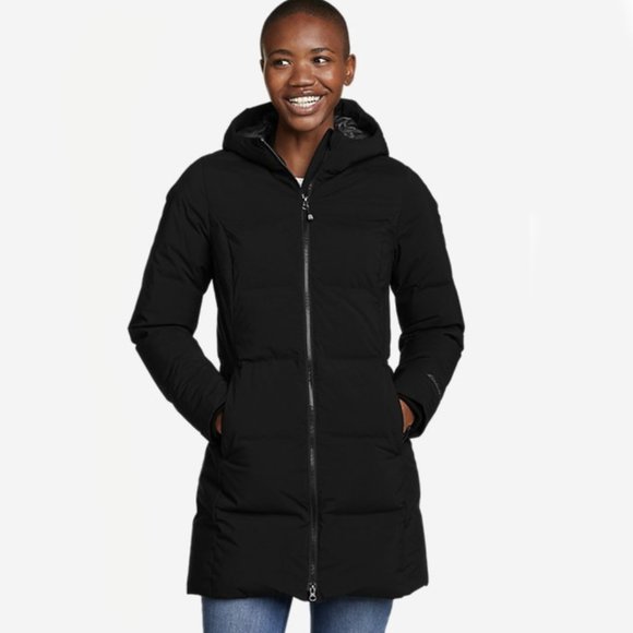 Eddie Bauer Down Puffer coat with hood
